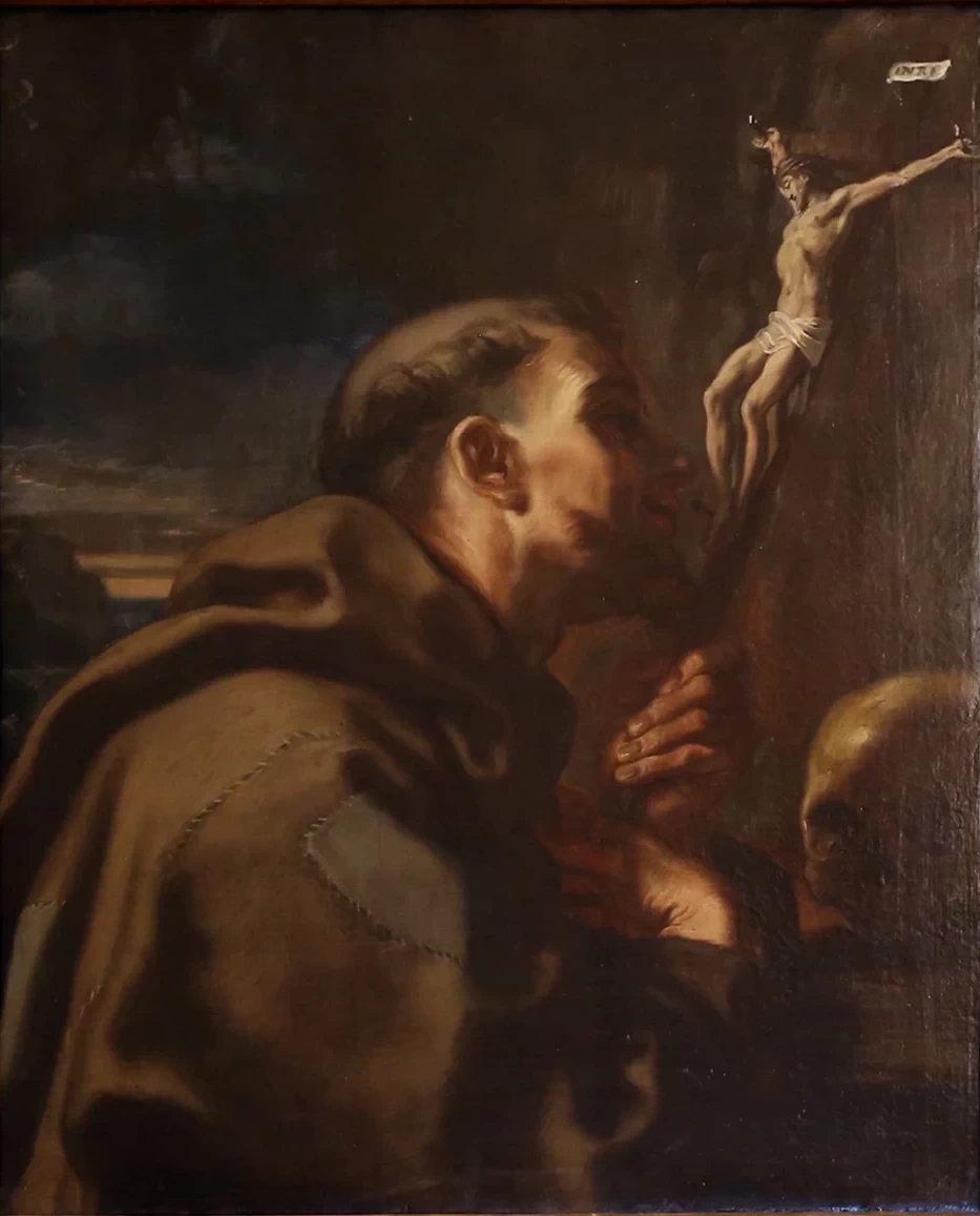 San Francesco in adorazione del crocifisso - Palazzo dei Musei (Modena)